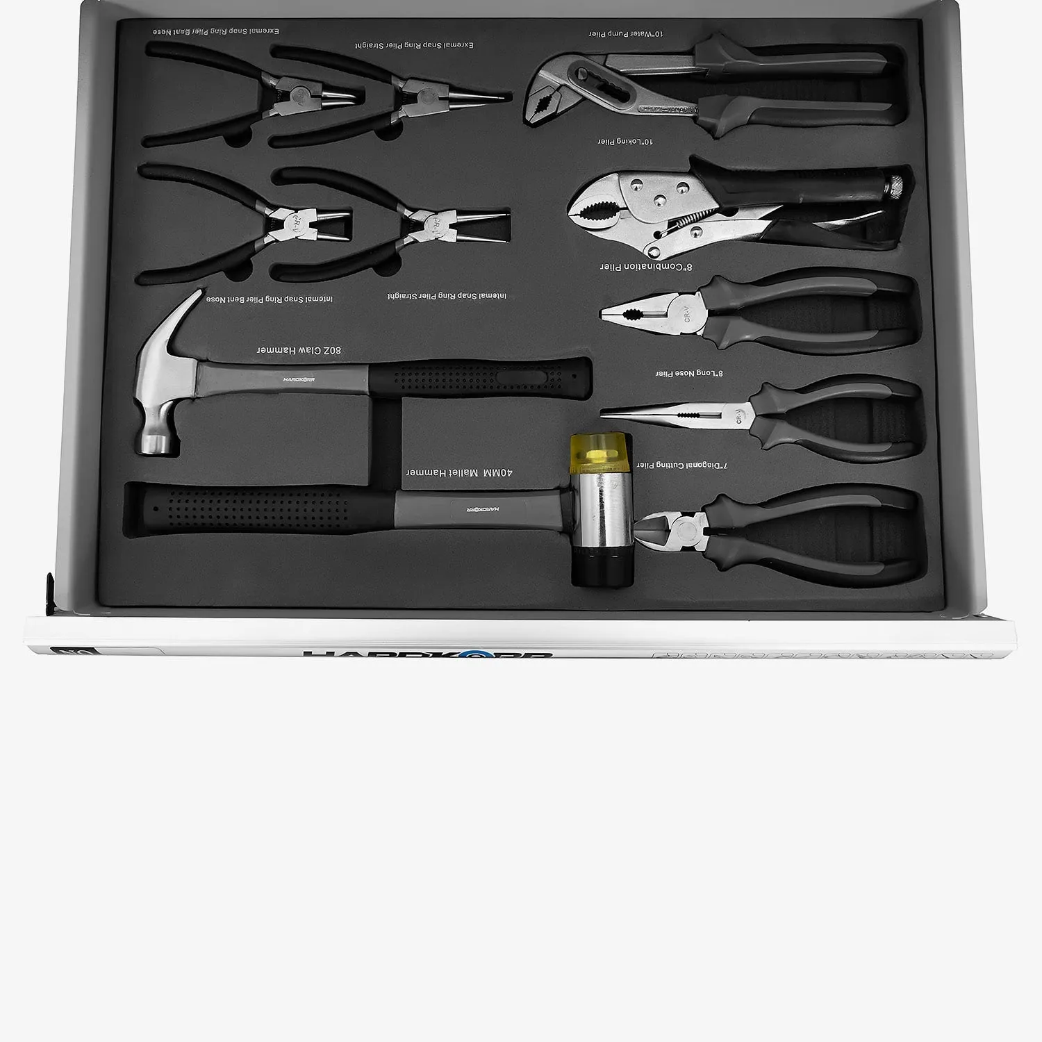 160 Piece Workshop Toolkit with Trolley Cabinet - Hardkorr Australia