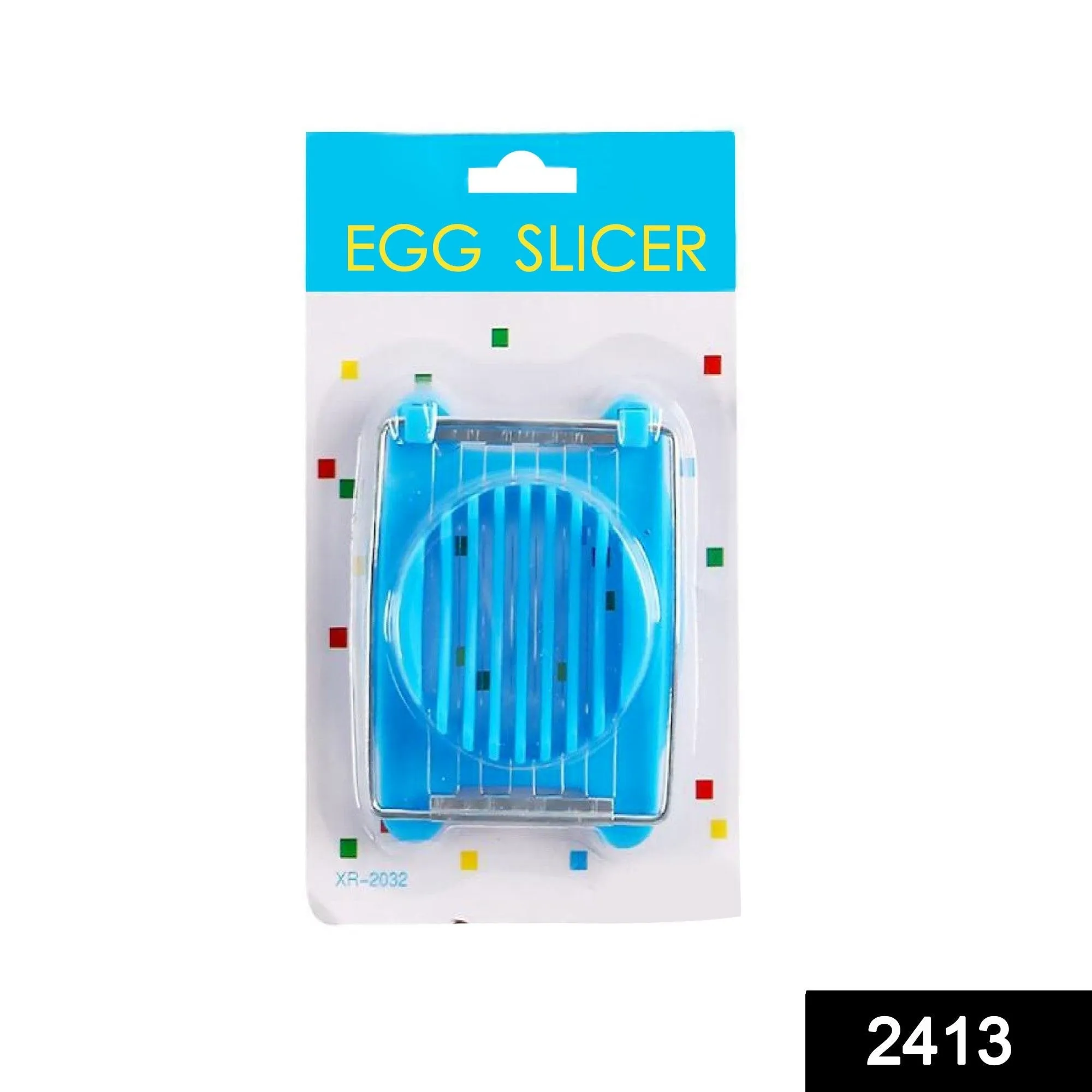 2413 Plastic Multi Purpose Egg Cutter / Slicer with Stainless Steel Wires