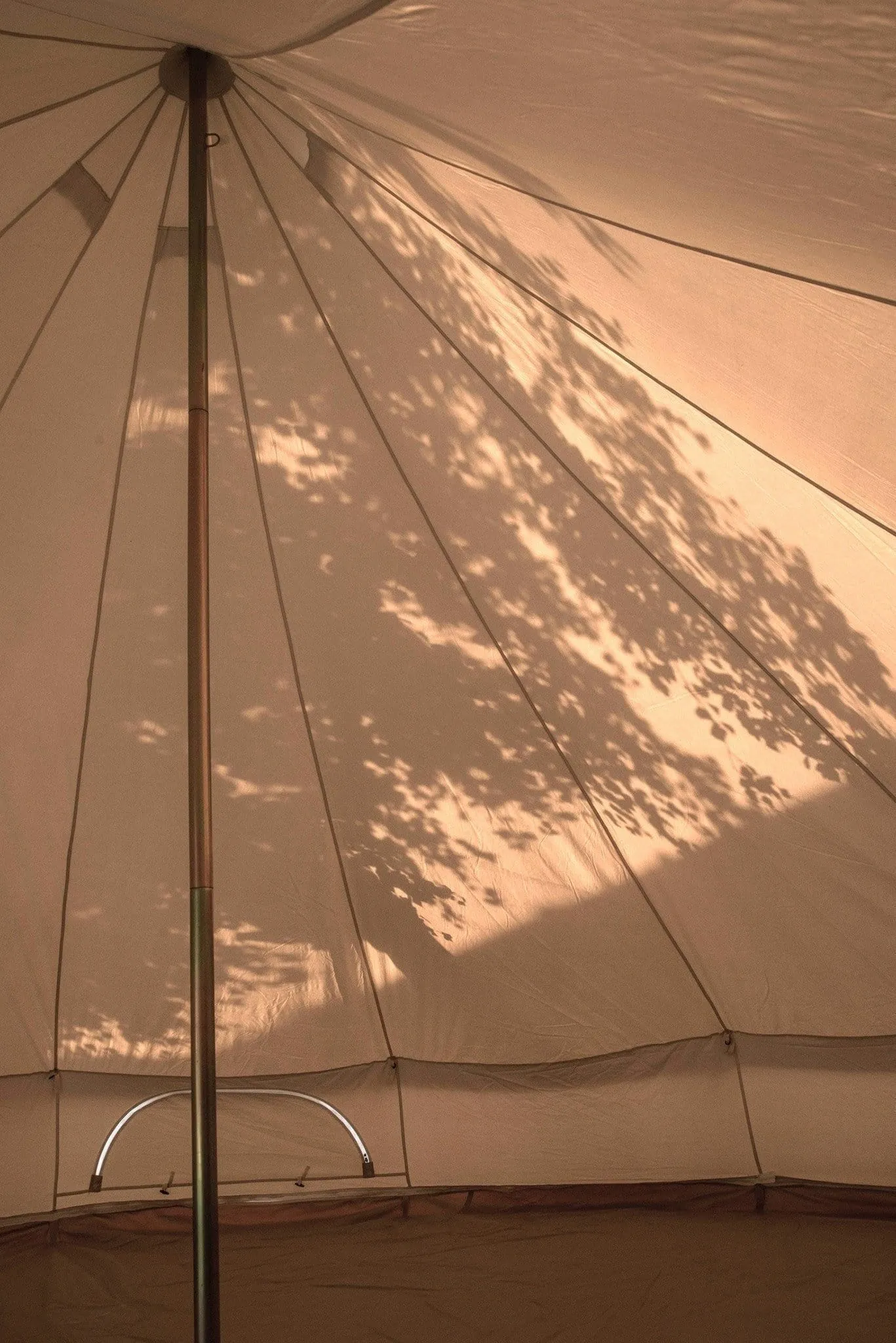 4m Bell Tent 285gsm 100% Natural Canvas | StoveMate