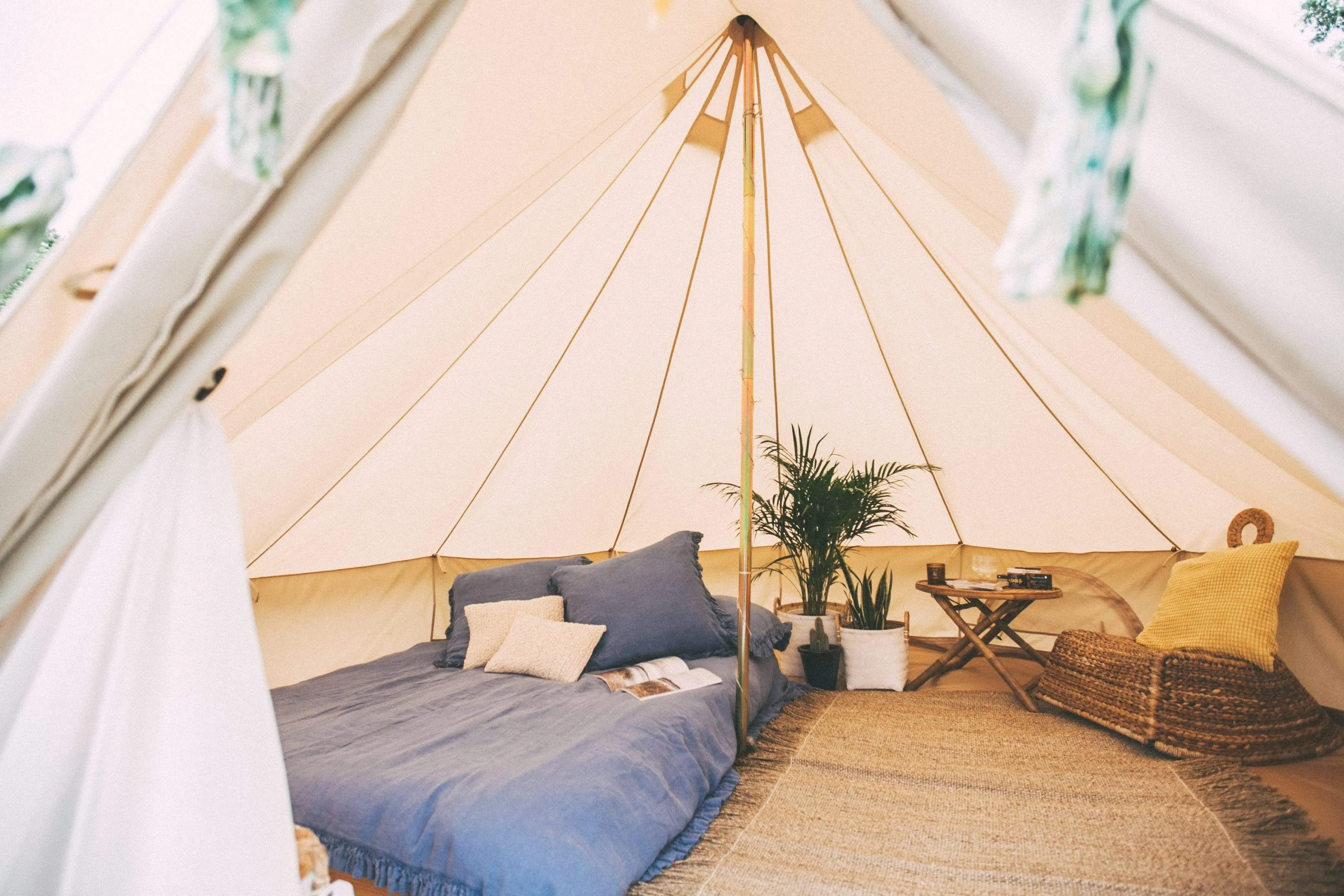 4m Bell Tent 285gsm 100% Natural Canvas | StoveMate