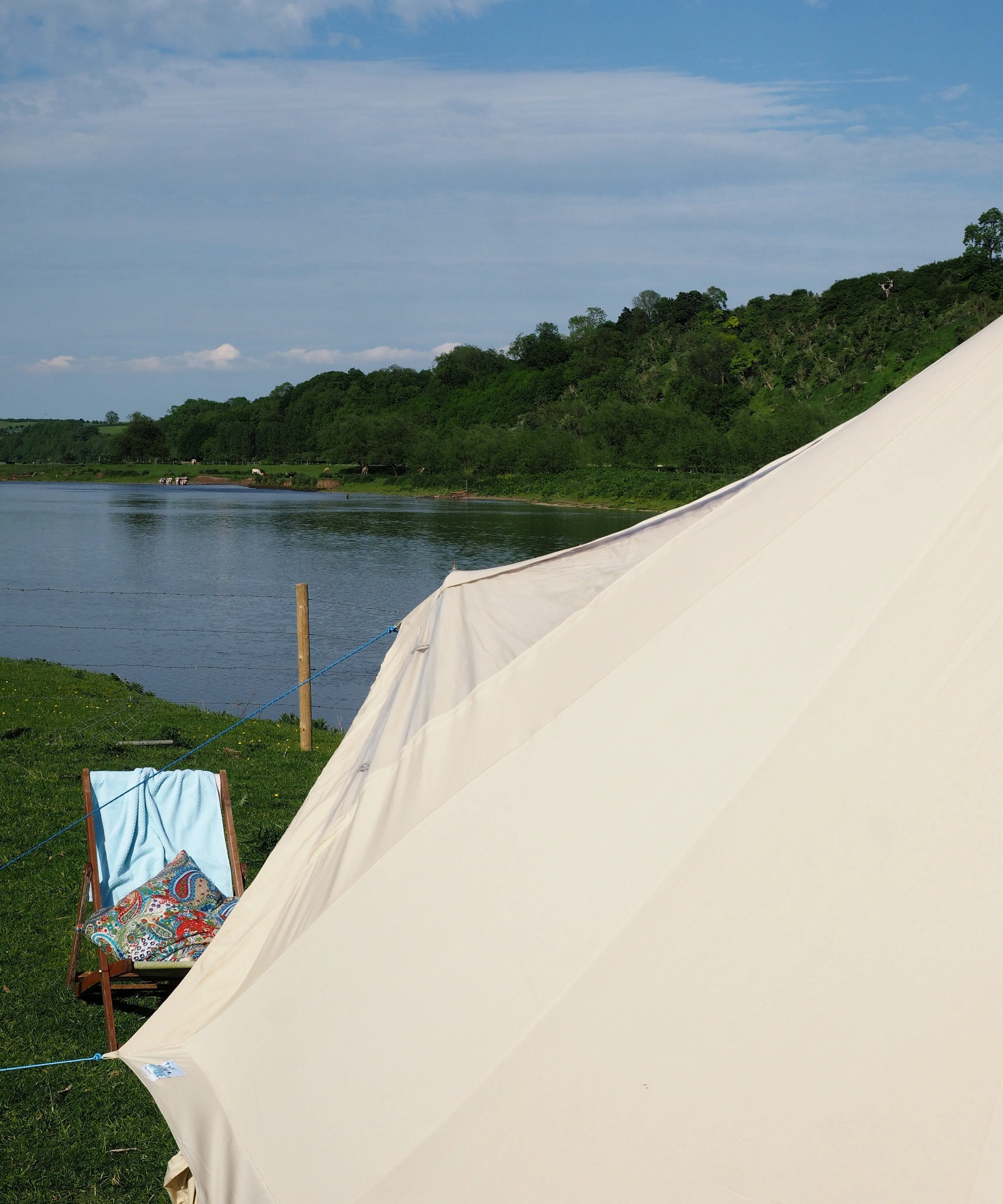 5m Bell Tent 'Stargazer' 285gsm 100% Natural Canvas