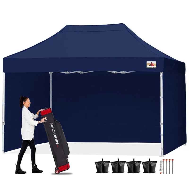 ABCCANOPY S1 Commercial Pop Up 8x8/8x12/8x16 Canopy Tent with Sidewalls