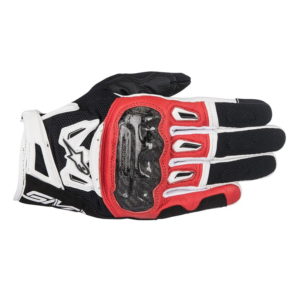 Alpinestars SMX-2 Air Carbon V2 Gloves - Black / Red / White