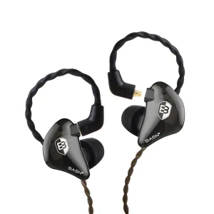 BASN Bsinger 2nd Generation In Ear Monitor Headphones (Black)