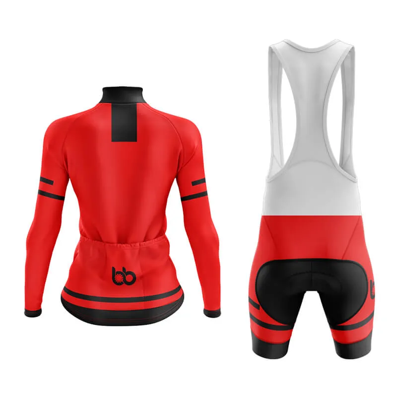 Bicycle Booth Outline (Red) Aero Cycling Kit