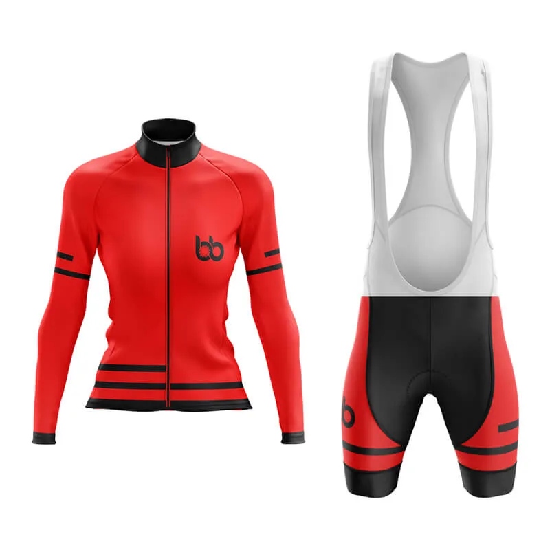 Bicycle Booth Outline (Red) Aero Cycling Kit