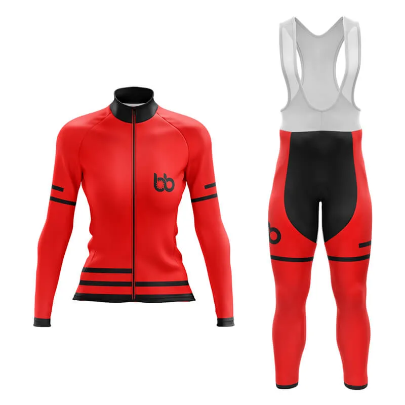 Bicycle Booth Outline (Red) Aero Cycling Kit