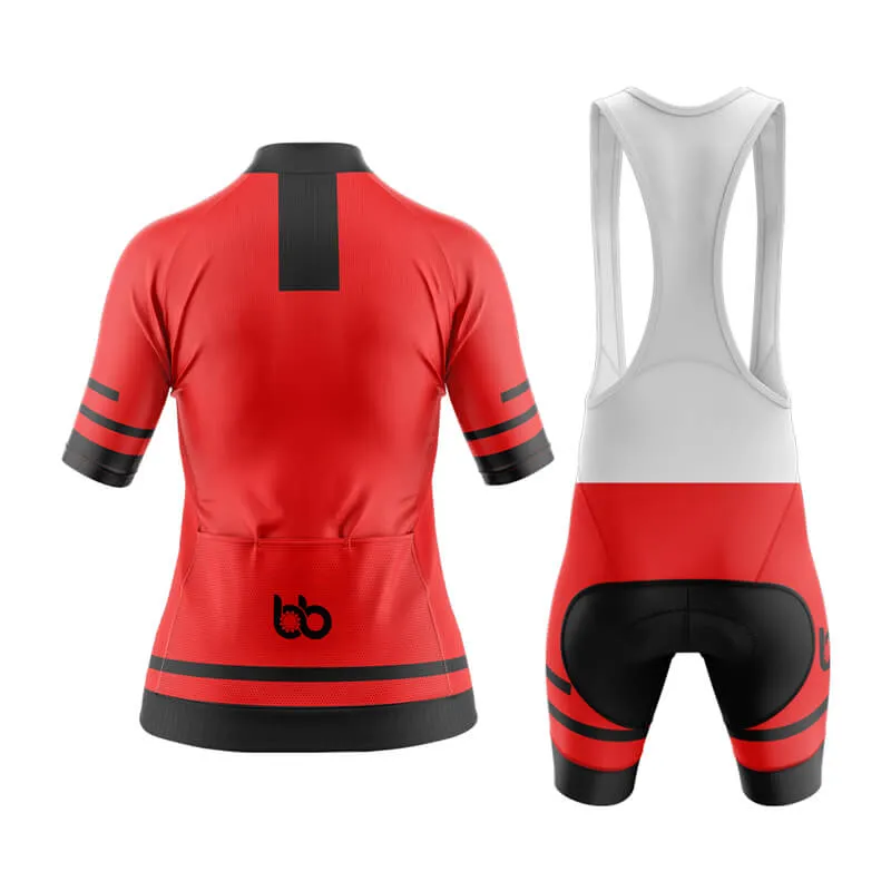 Bicycle Booth Outline (Red) Aero Cycling Kit