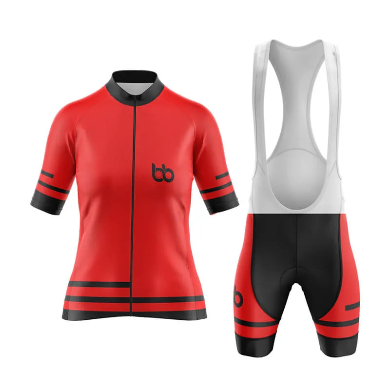 Bicycle Booth Outline (Red) Aero Cycling Kit