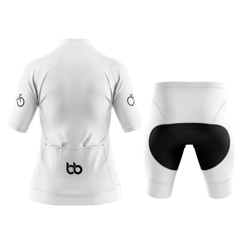 Bike Forever 1.0 Aero Cycling Kit (White)