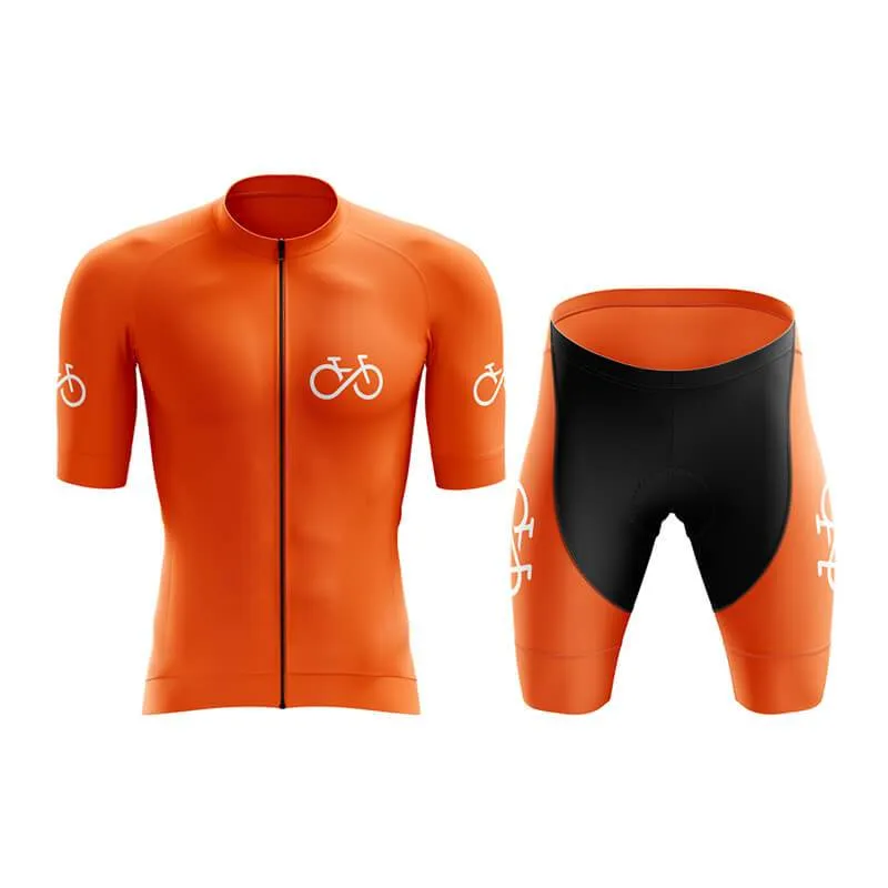 Bike Forever 2.0 Aero Cycling Kit (Orange)