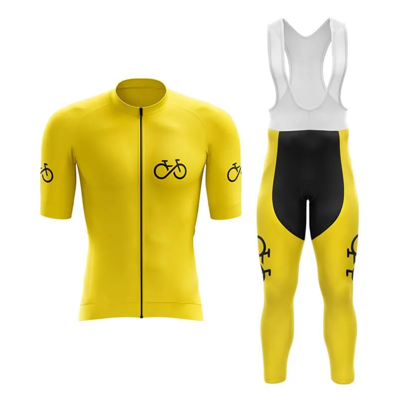 Bike Forever 2.0 Aero Cycling Kit (Yellow)