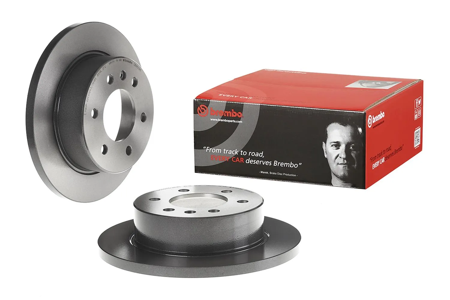 Brembo Disc Brake Pad and Rotor Kits KT00147