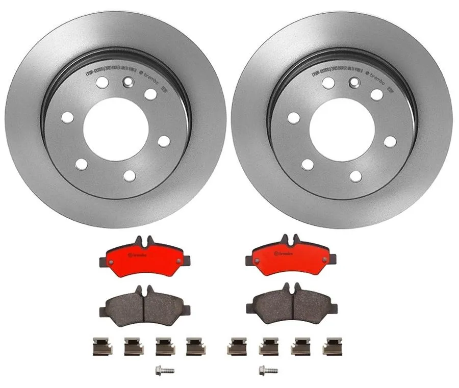 Brembo Disc Brake Pad and Rotor Kits KT00147