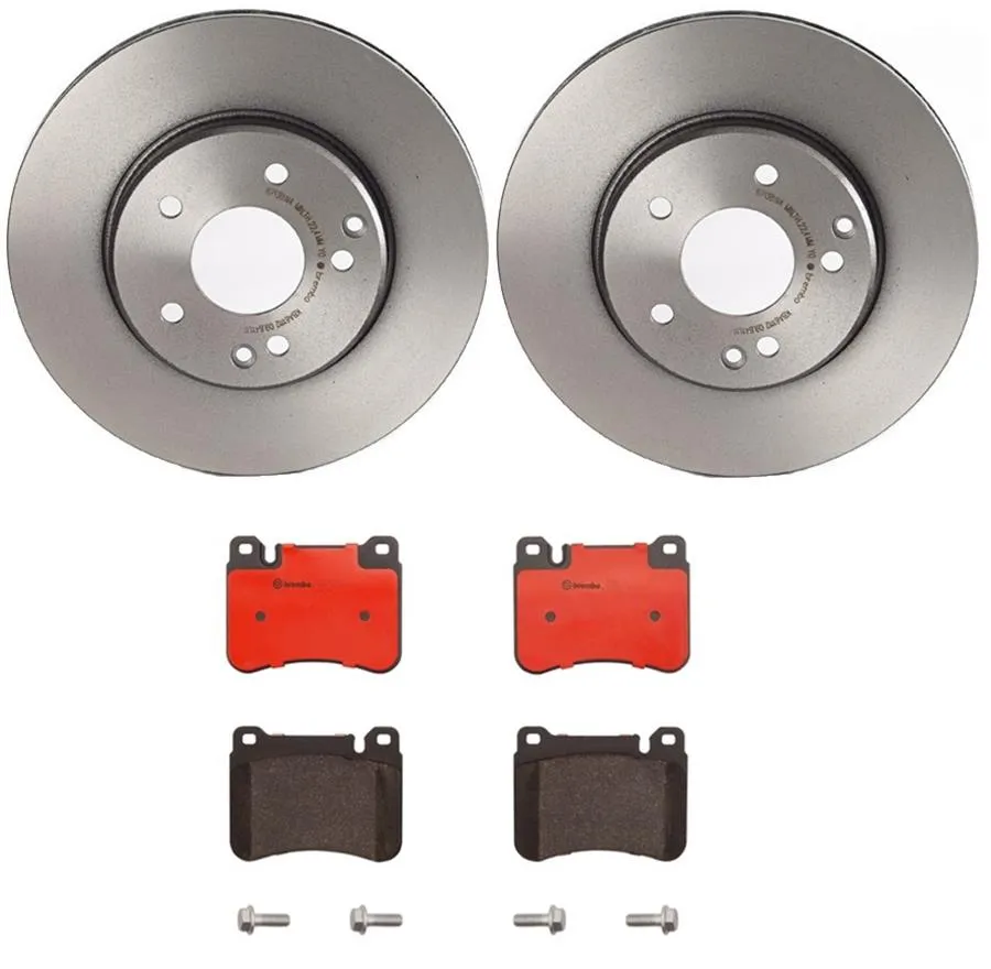 Brembo Disc Brake Pad and Rotor Kits KT00274