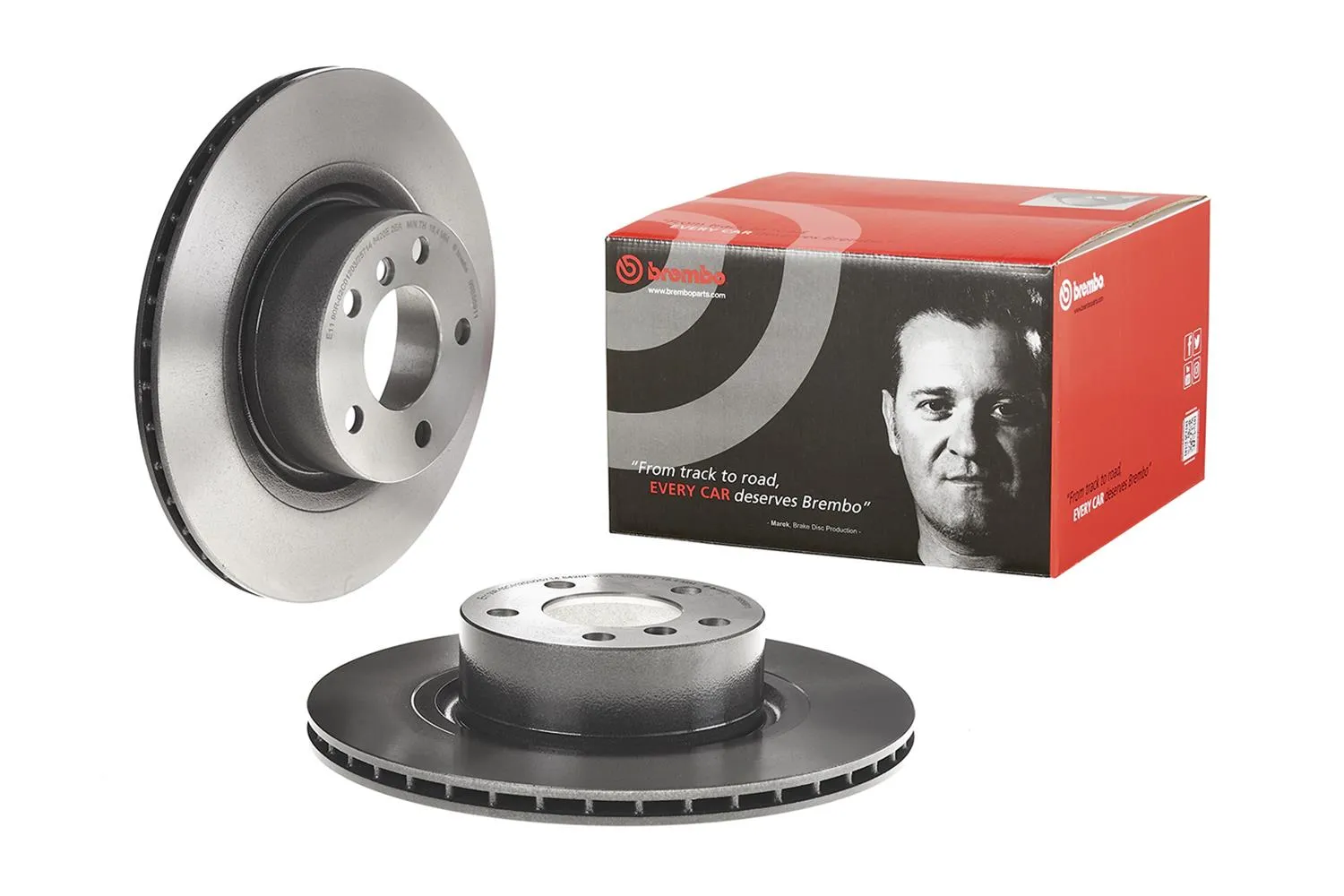 Brembo Disc Brake Pad and Rotor Kits KT00372