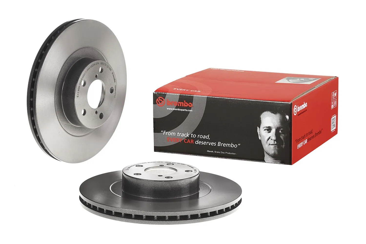 Brembo Disc Brake Pad and Rotor Kits KT00381