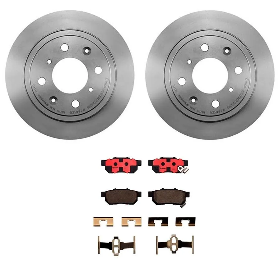 Brembo Disc Brake Pad and Rotor Kits KT00467