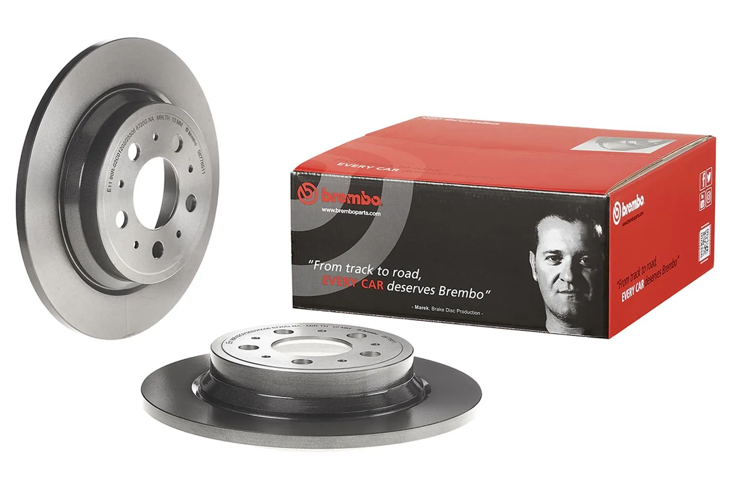 Brembo Disc Brake Pad and Rotor Kits KT00501