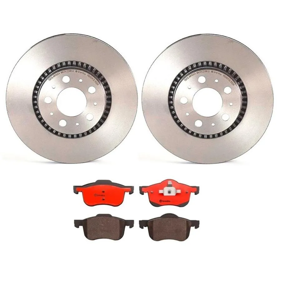 Brembo Disc Brake Pad and Rotor Kits KT00507