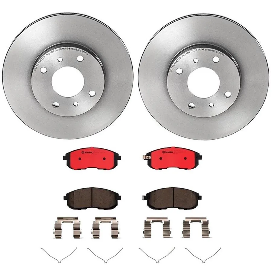 Brembo Disc Brake Pad and Rotor Kits KT00528