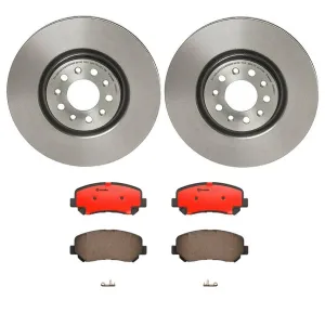 Brembo Disc Brake Pad and Rotor Kits KT00886