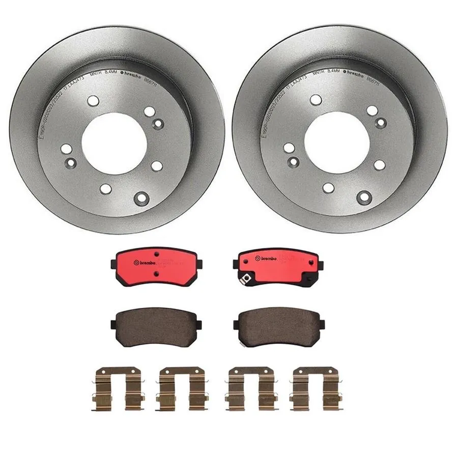 Brembo Disc Brake Pad and Rotor Kits KT00907