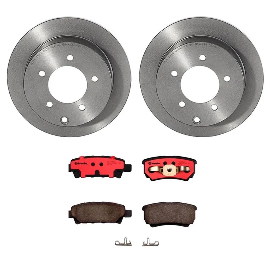 Brembo Disc Brake Pad and Rotor Kits KT00970