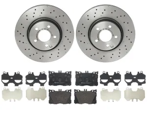 Brembo Disc Brake Pad and Rotor Kits KT04080