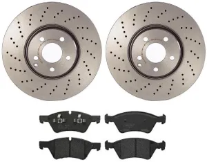 Brembo Disc Brake Pad and Rotor Kits KT04087