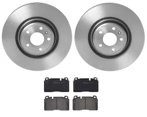 Brembo Disc Brake Pad and Rotor Kits KT04107