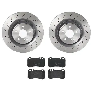 Brembo Disc Brake Pad and Rotor Kits KT04431