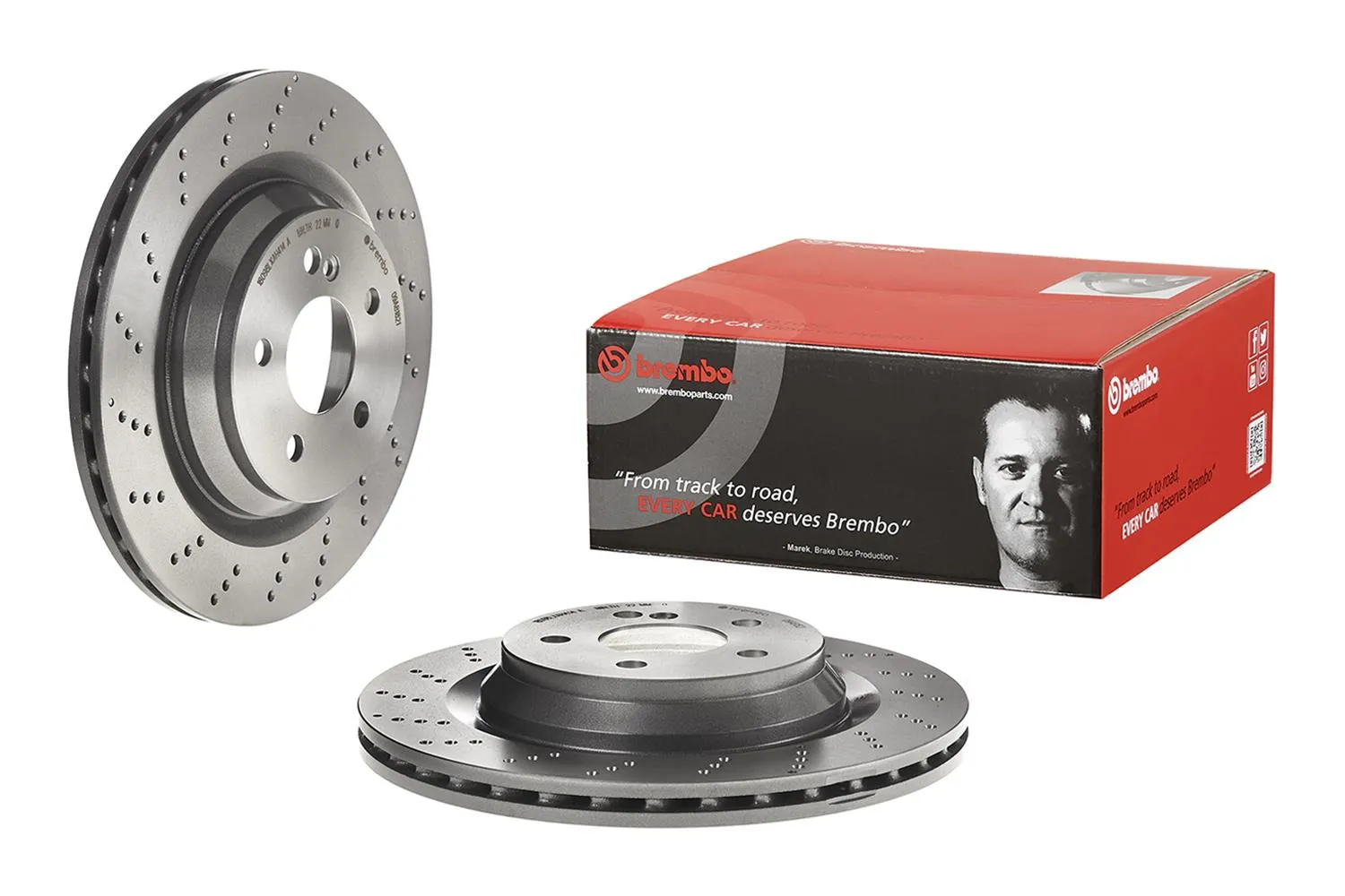 Brembo Disc Brake Pad and Rotor Kits KT04474