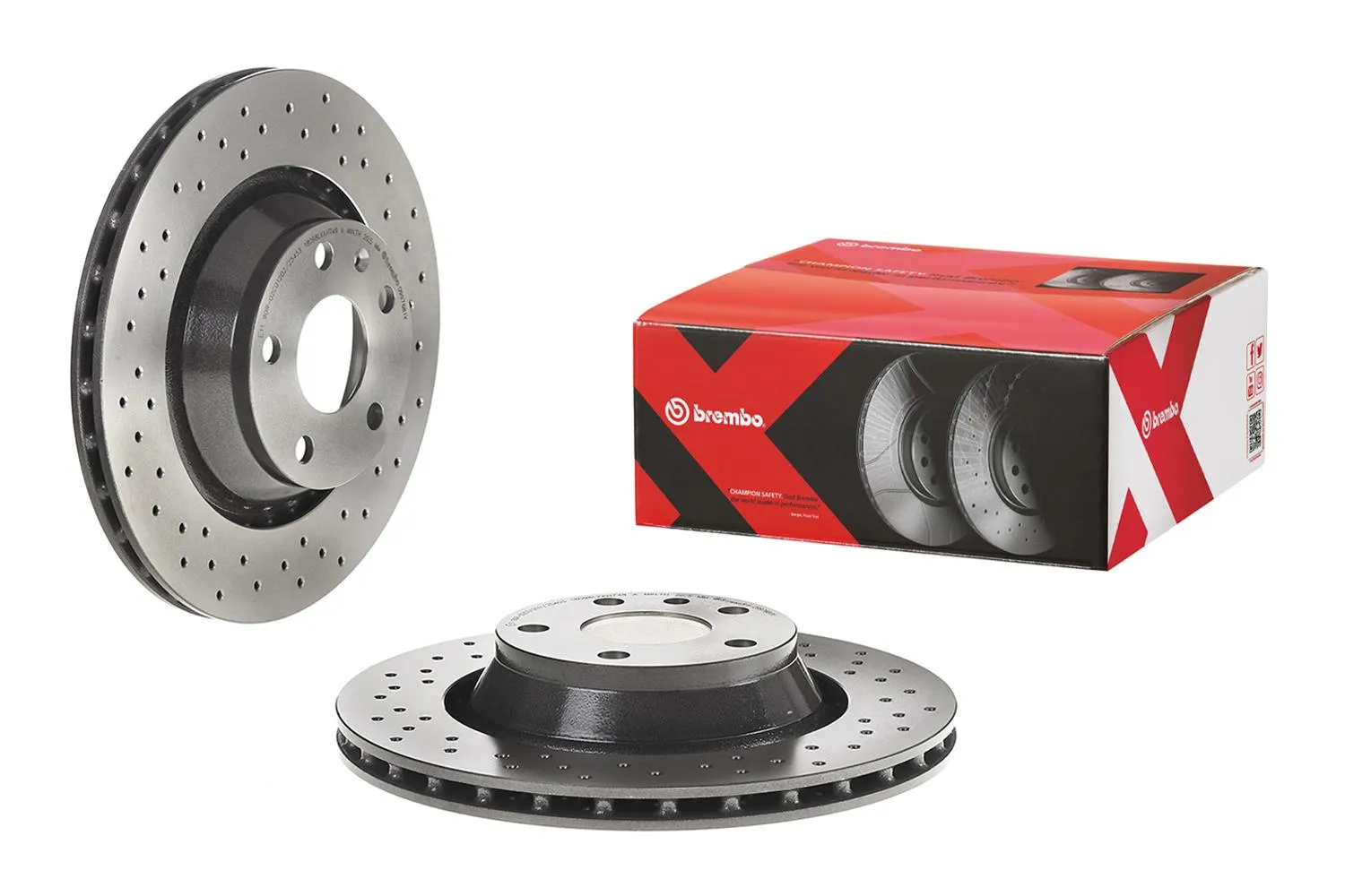 Brembo Disc Brake Pad and Rotor Kits KTX4067