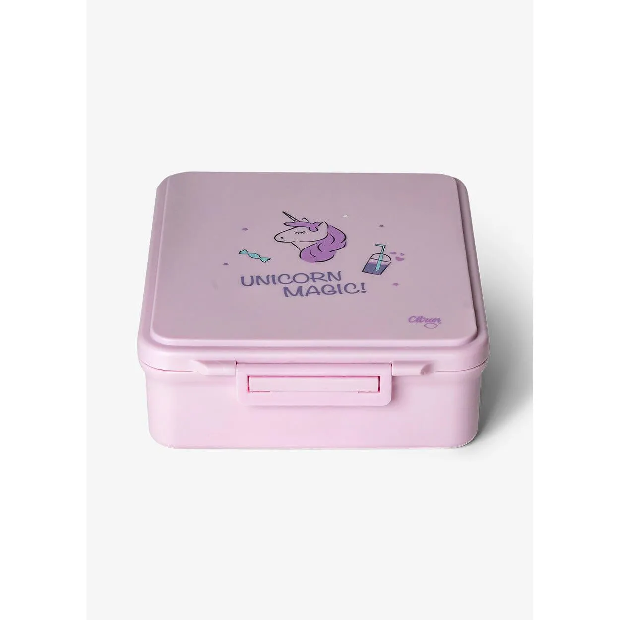 Citron Grand Lunchbox with Insulated Food Jar - Unicorn