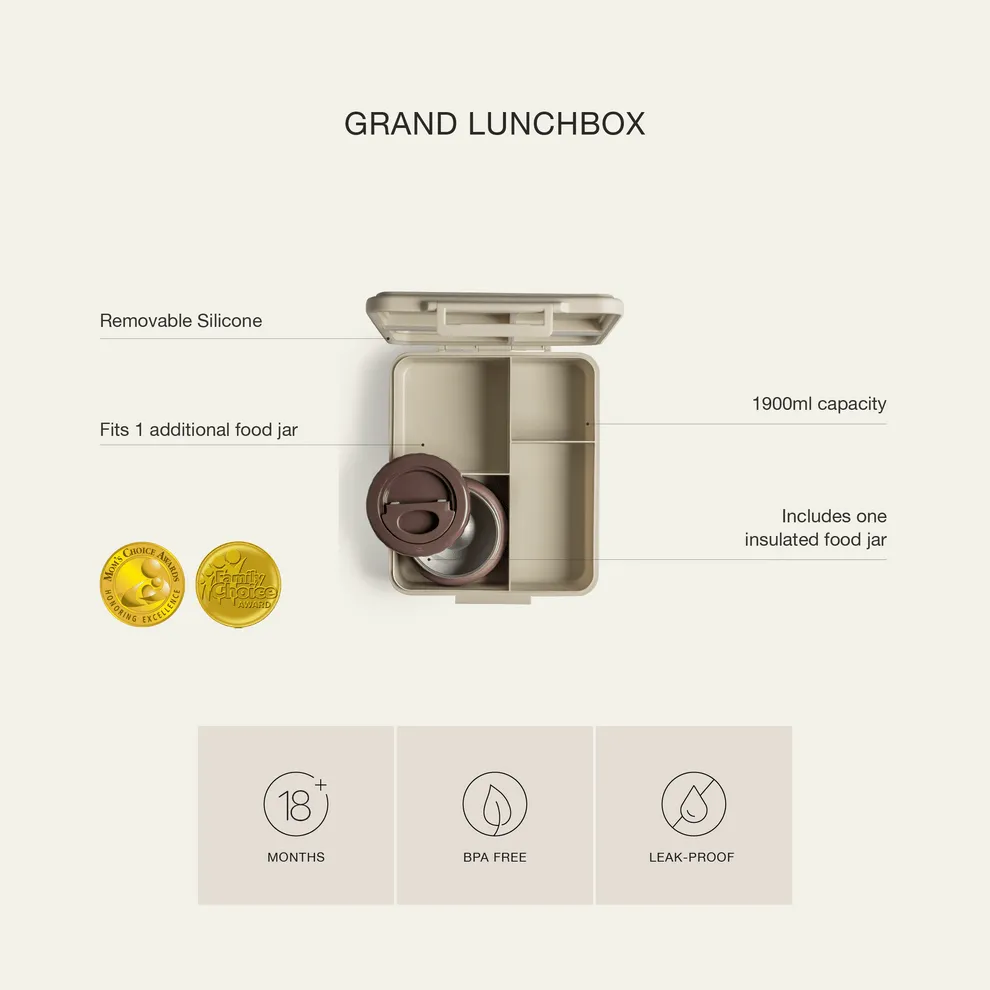 Citron Grand Lunchbox with Insulated Food Jar - Vehicle