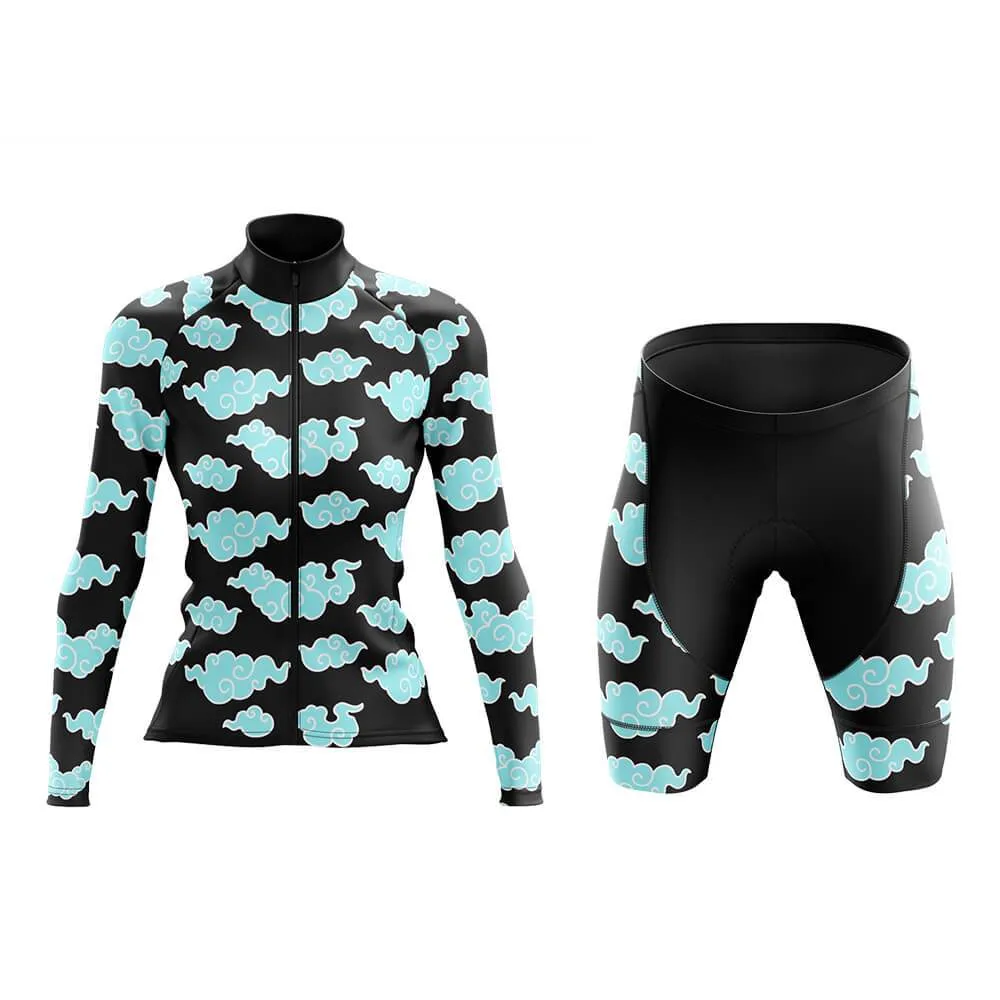 Elemental Cloud (Black) Aero Cycling Kit