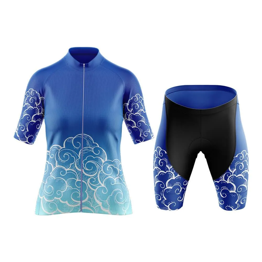 Elemental Wind (Blue) Aero Cycling Kit