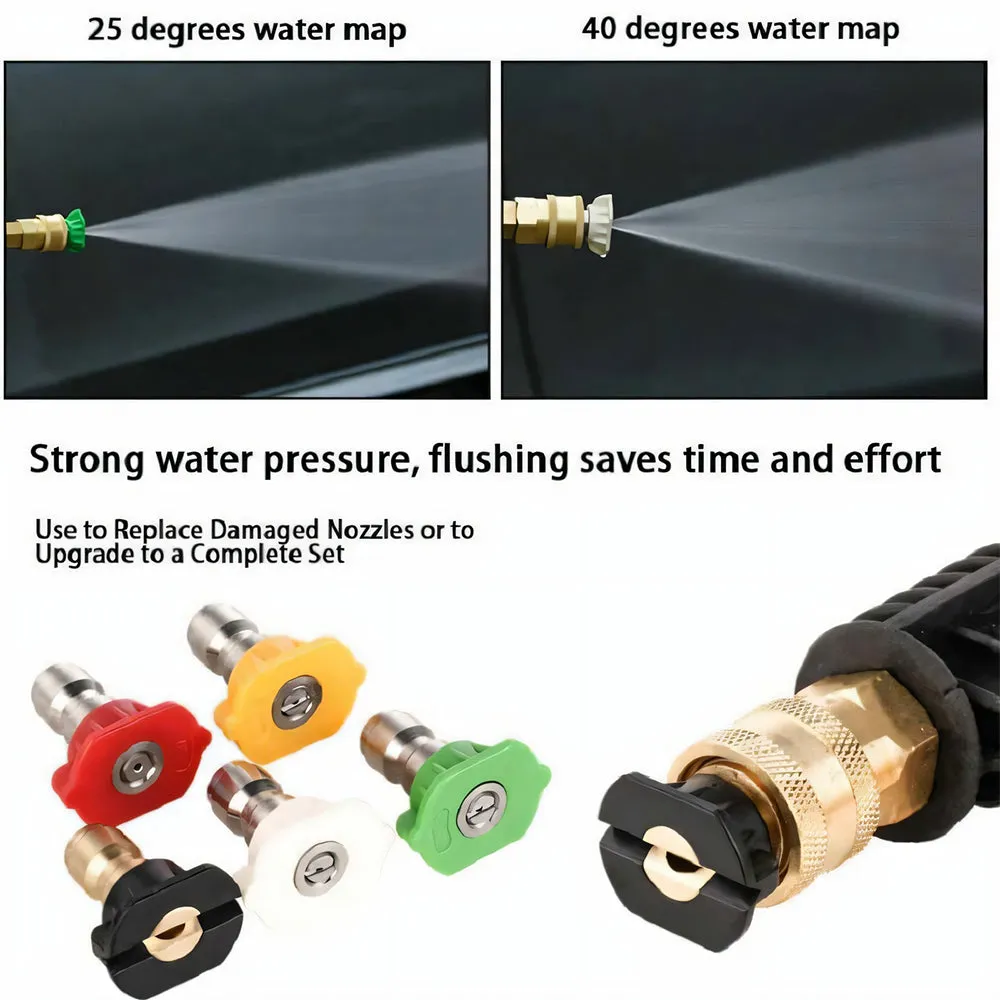 Enhance Your Car Washing Experience - SAKER® Foam Cannon Dual Connector Accessory