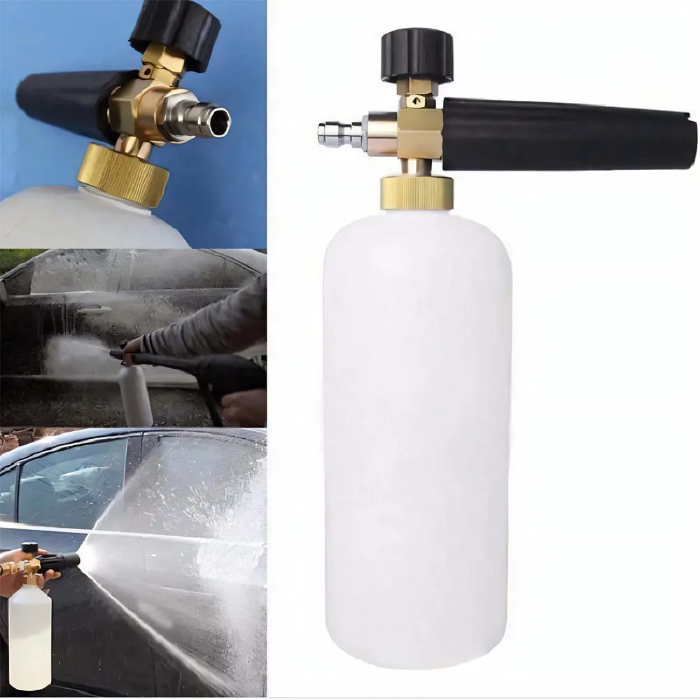 Enhance Your Car Washing Experience - SAKER® Foam Cannon Dual Connector Accessory