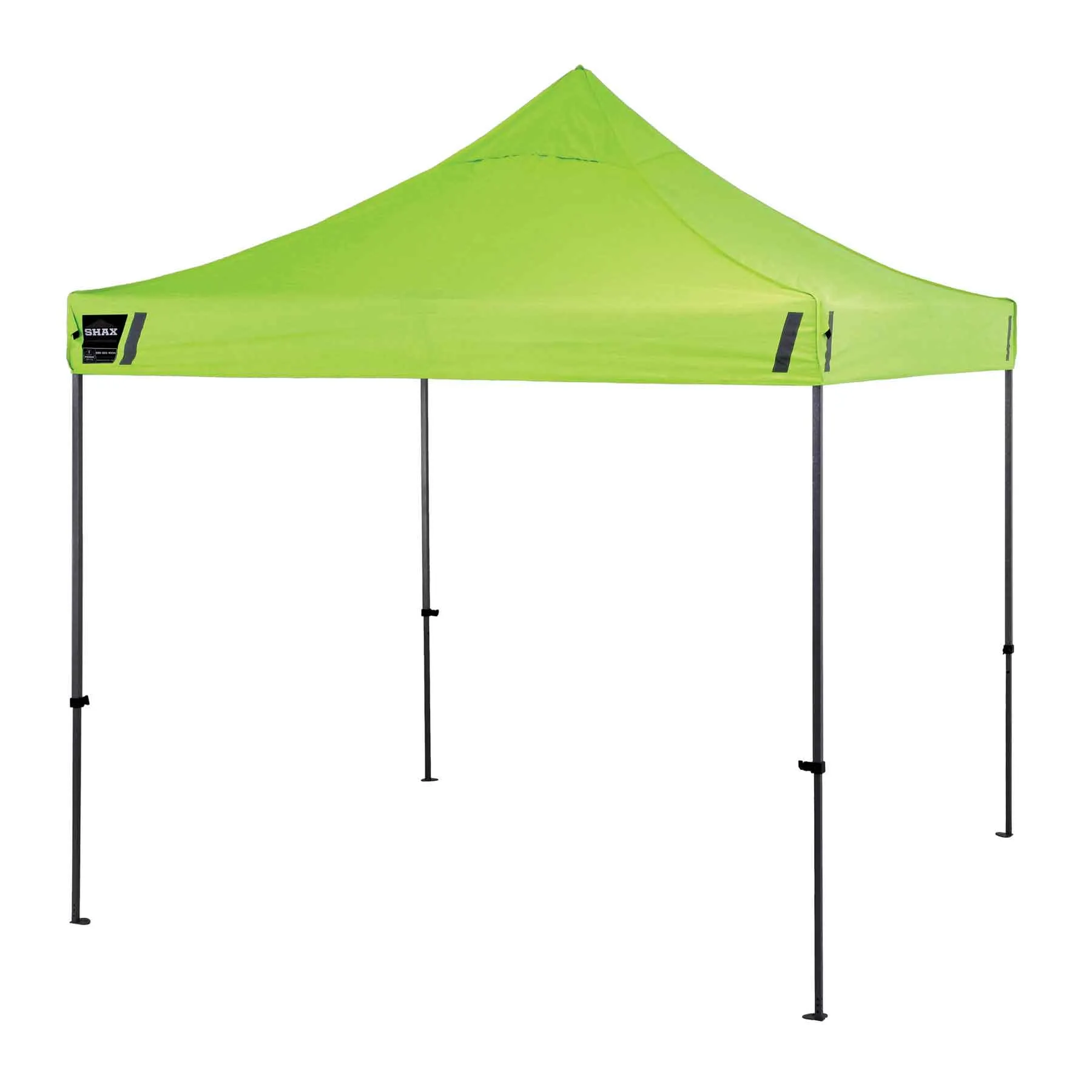 Ergodyne 12900 SHAX 6000 Heavy-Duty Commercial Pop-Up Tent, HV Lime