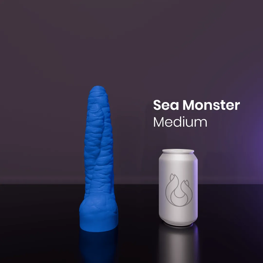 ErotixxxToys "Sea Monster" Medium (Blue)