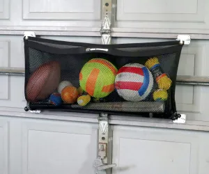 Garage Door Storage Bag | Cobra Racks | Hanging Garage Gear Web