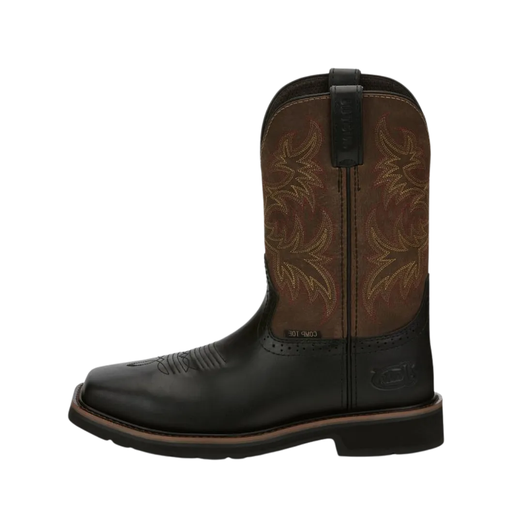 Justin Boot Men's Driller Composite Toe Work Boots