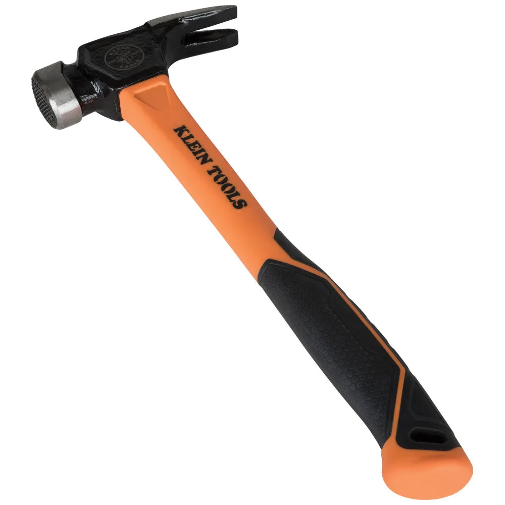 Klein 26oz Lineman's Milled Face Claw Hammer - 832-26