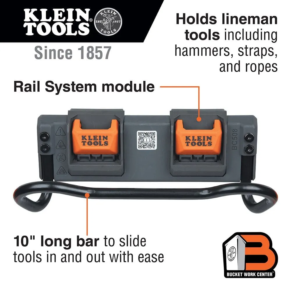 Klein Utility Bar Storage Module, Rail System - BC508C