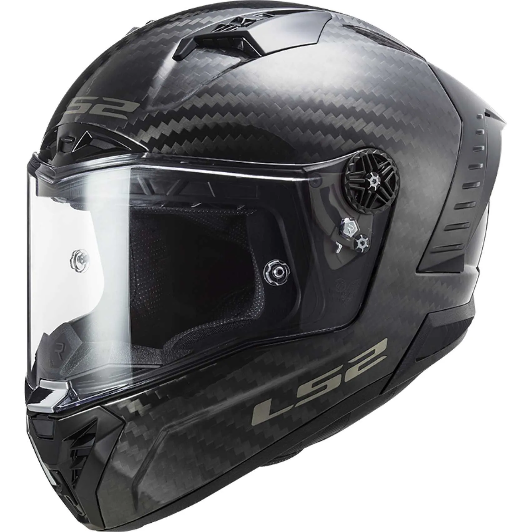 Ls2 Ff805 Thunder Full Face Helmets  Gloss Carbon-06