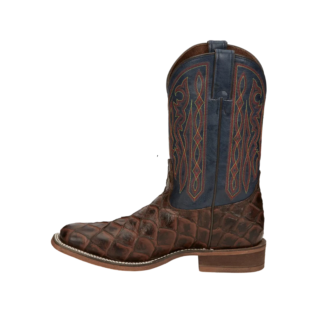 Nocona Men's Turner Chocolate Western Broad Square Toe Boots