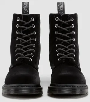 Page Black Velvet Boots