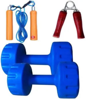 Pvc dumbbel 2kg HOME GYM SET   5kg X 2 Dumble